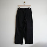 ULTERIOR WASHED VINTAGE TWILL TUCKED PANTS