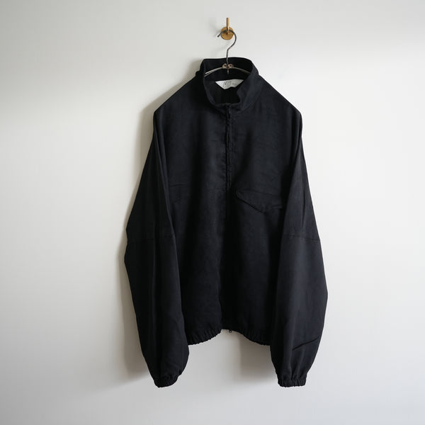 ANCELLM VEGAN SUEDE KIMONO BLOUSON