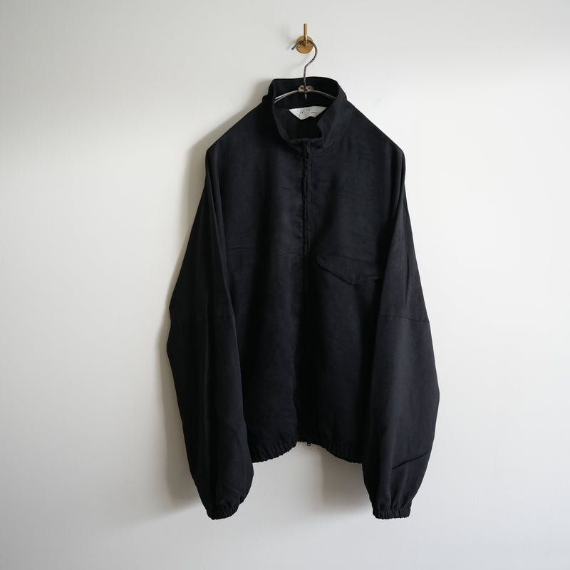 ANCELLM VEGAN SUEDE KIMONO BLOUSON