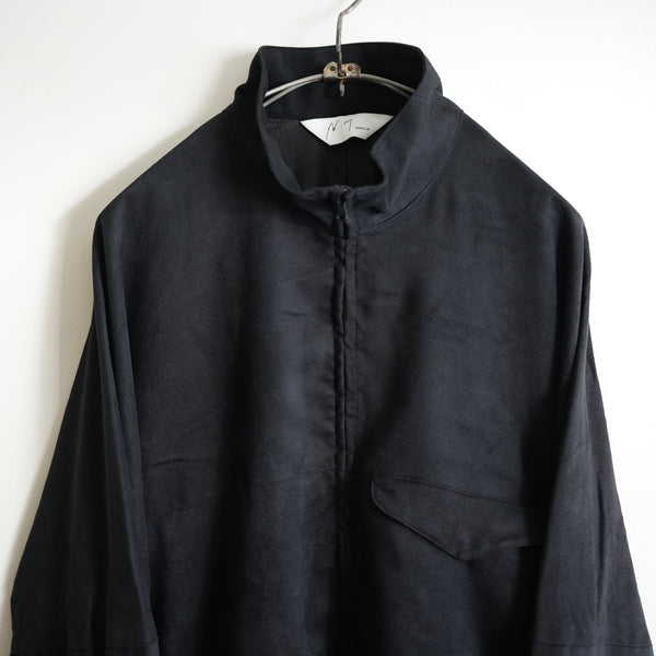 ANCELLM VEGAN SUEDE KIMONO BLOUSON