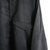 ANCELLM VEGAN SUEDE KIMONO BLOUSON