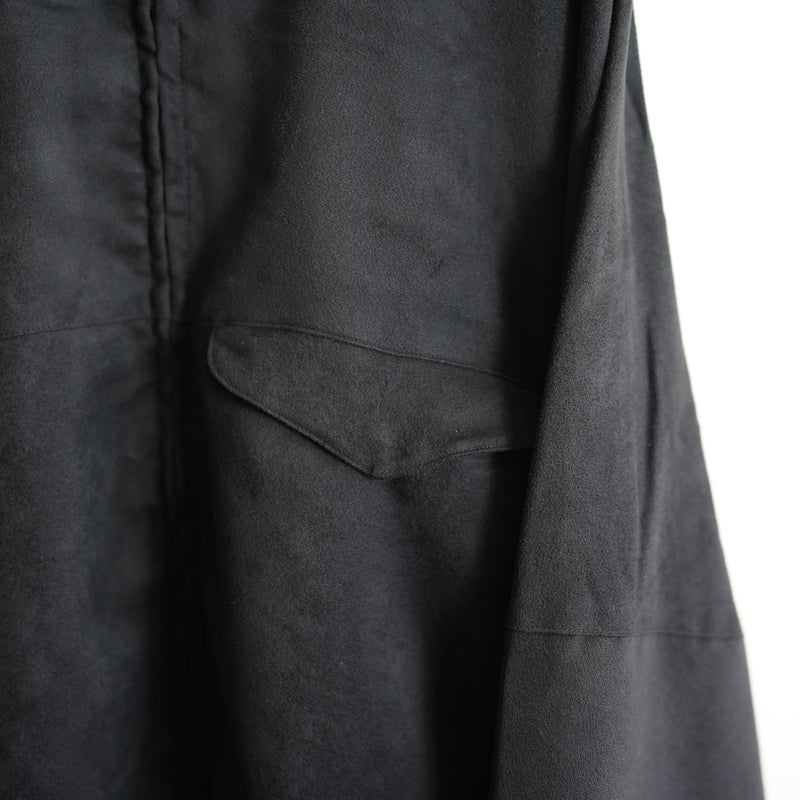 ANCELLM VEGAN SUEDE KIMONO BLOUSON