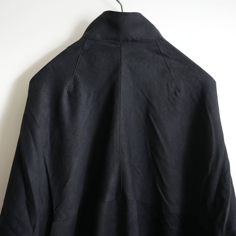ANCELLM VEGAN SUEDE KIMONO BLOUSON