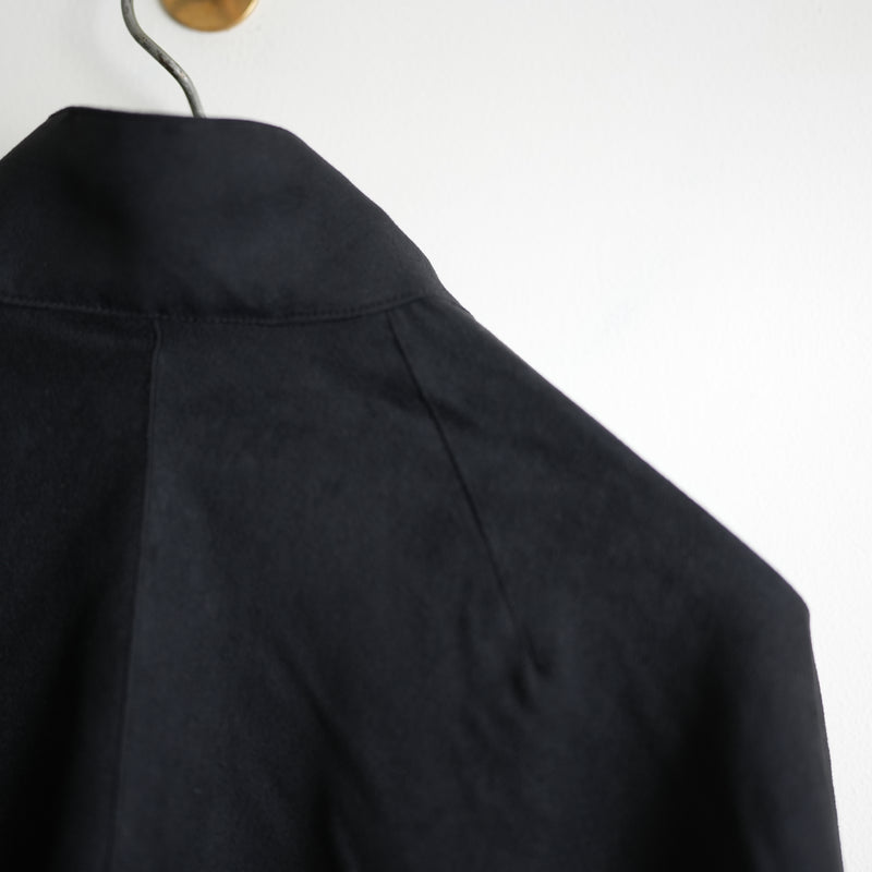 ANCELLM VEGAN SUEDE KIMONO BLOUSON