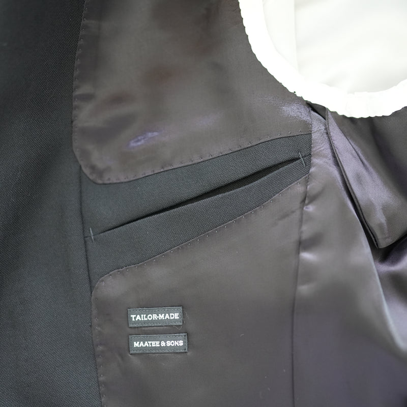 MAATEE&SONS 4/60 WOOL PLAIN WEAVE フル毛芯 3B JACKET