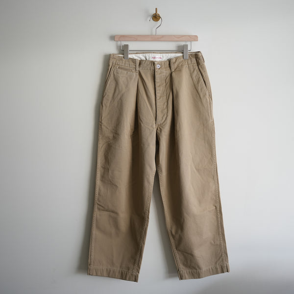 NICENESS AGED EFFECT RESIZED CHINO TROUSER "ALBARN"