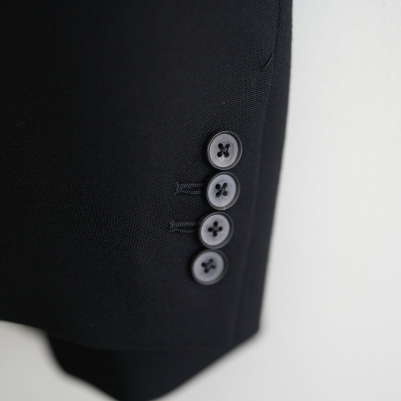 MAATEE&SONS 4/60 WOOL PLAIN WEAVE フル毛芯 3B JACKET