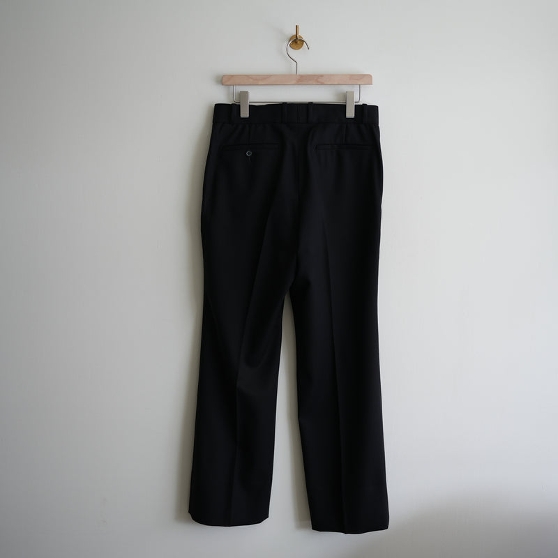 MAATEE&SONS 4/60 WOOL PLAIN WEAVE SET UP TROUSER 2