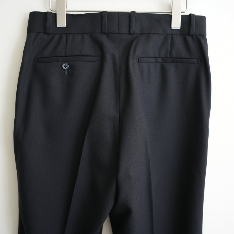 MAATEE&SONS 4/60 WOOL PLAIN WEAVE SET UP TROUSER 2
