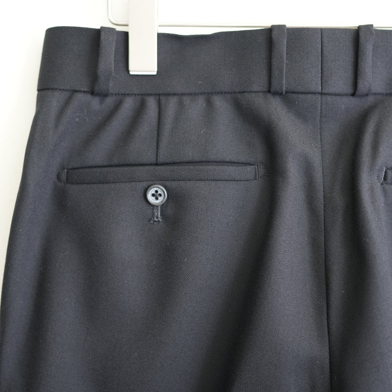 MAATEE&SONS 4/60 WOOL PLAIN WEAVE SET UP TROUSER 2