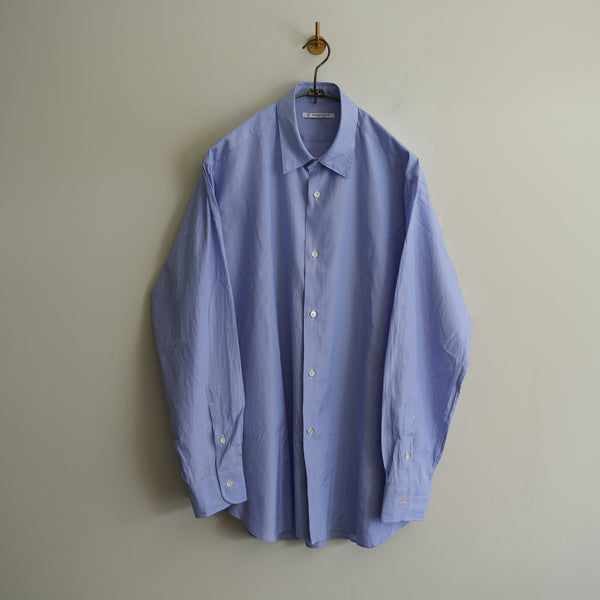 MAATEE&SONS "FAT CHARLES" SILK COTTON HAIRLINE STRIPE