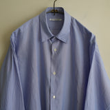 MAATEE&SONS "FAT CHARLES" SILK COTTON HAIRLINE STRIPE