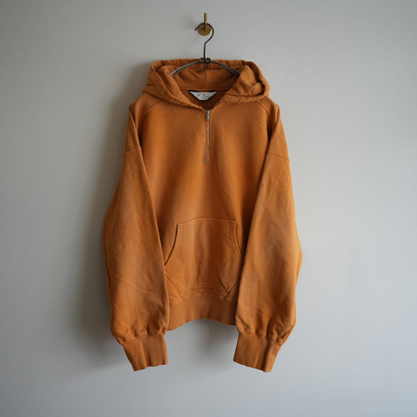 ANCELLM HALF ZIP HOODIE YELLOW