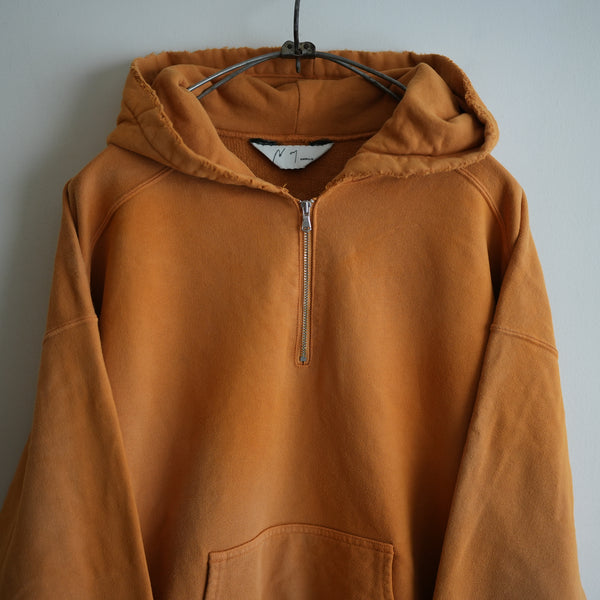 ANCELLM HALF ZIP HOODIE YELLOW