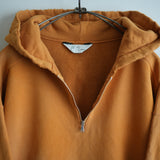 ANCELLM HALF ZIP HOODIE YELLOW