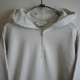 ANCELLM HALF ZIP HOODIE GRAY