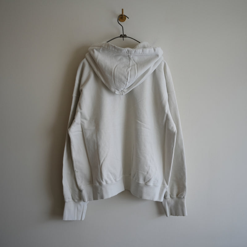ANCELLM HALF ZIP HOODIE GRAY
