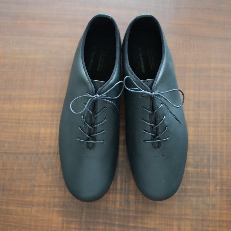 YOKO SAKAMOTO GUIDI LEATHER JAZZ FLAT SHOES