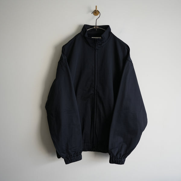 YOKO SAKAMOTO COTTON NYLON HIGH GAUGE JERSEY TRACK JACKET