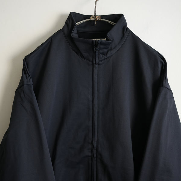 YOKO SAKAMOTO COTTON NYLON HIGH GAUGE JERSEY TRACK JACKET