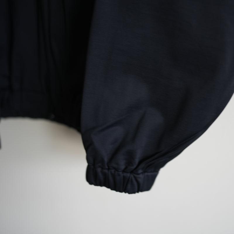 YOKO SAKAMOTO COTTON NYLON HIGH GAUGE JERSEY TRACK JACKET