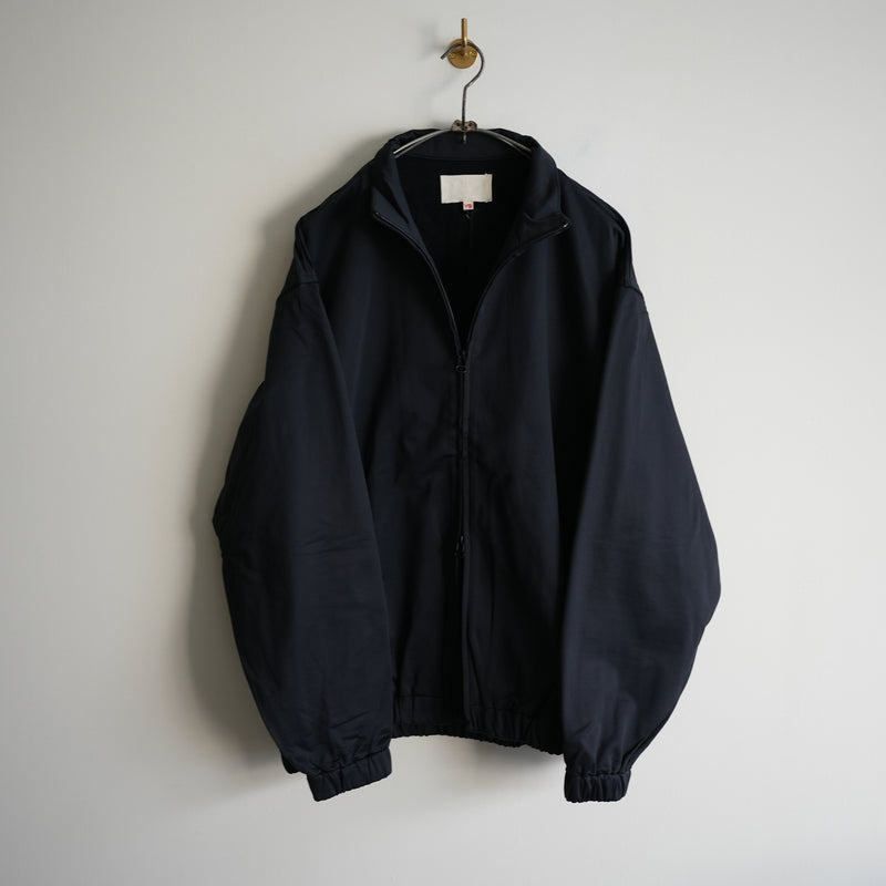 YOKO SAKAMOTO COTTON NYLON HIGH GAUGE JERSEY TRACK JACKET