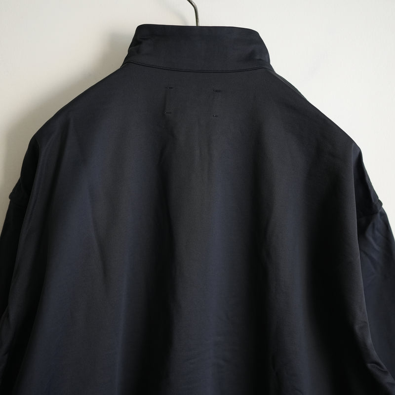 YOKO SAKAMOTO COTTON NYLON HIGH GAUGE JERSEY TRACK JACKET
