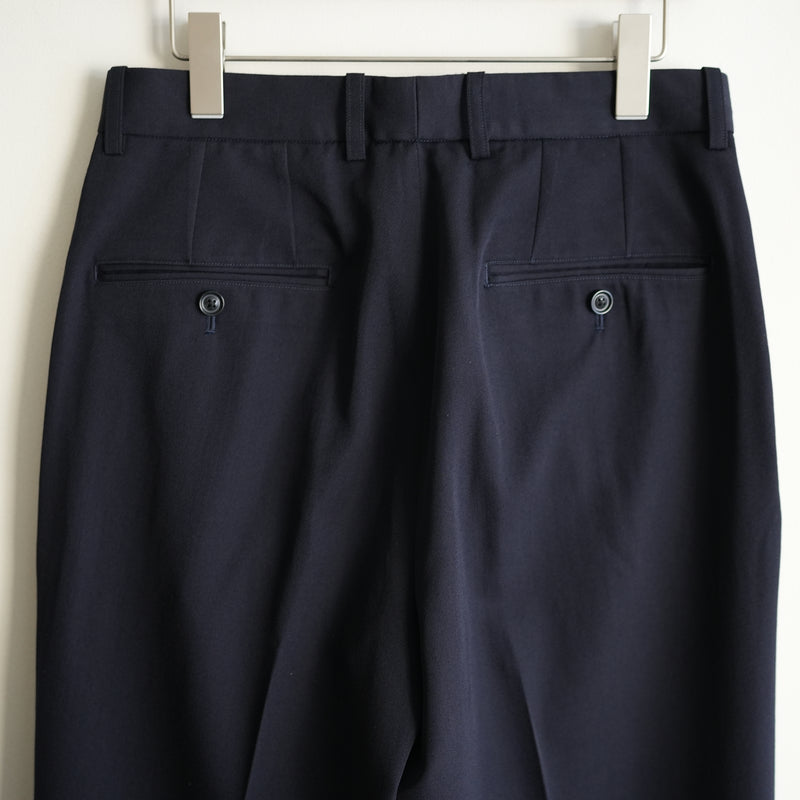 ULTERIOR VINTAGE SOFT GABARDINE TUCKED TROUSER