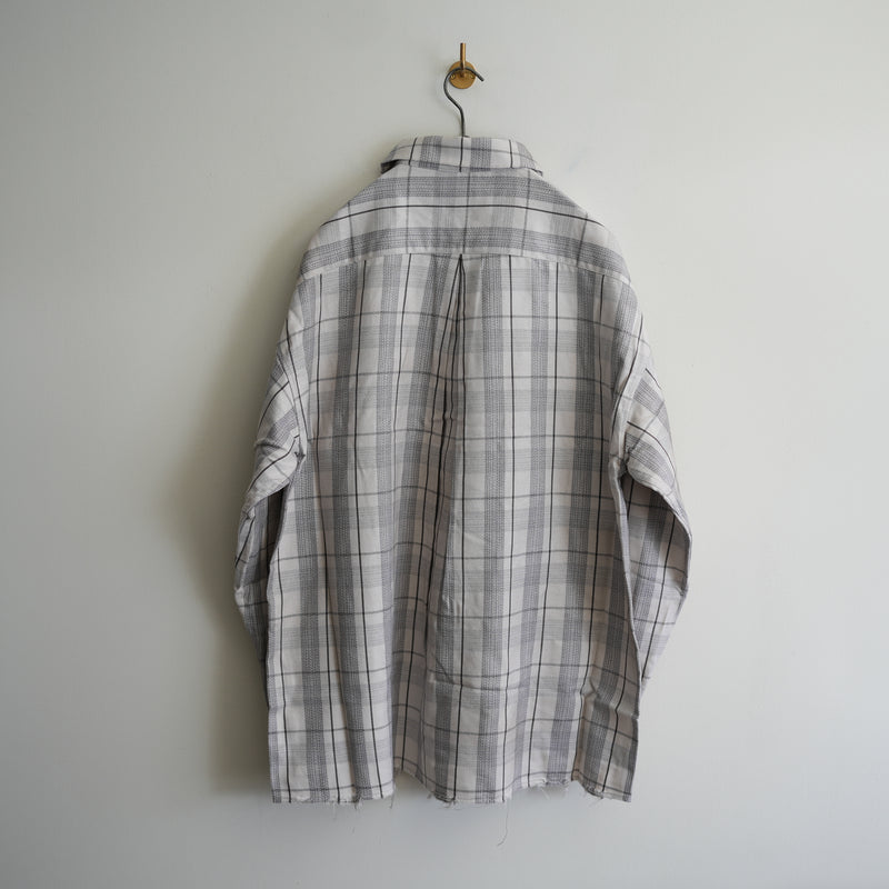 ANCELLM C/R CHECK SHIRT GRAY