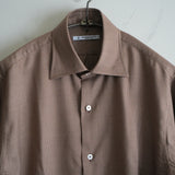 MAATEE&SONS Cotton Silk Wide Collar Shirt "LYAN"