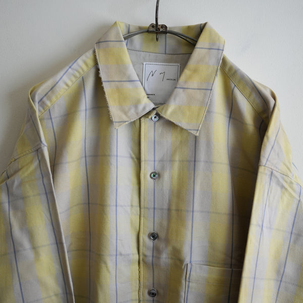 ANCELLM C/R CHECK SHIRT YELLOW