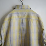 ANCELLM C/R CHECK SHIRT YELLOW