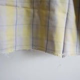 ANCELLM C/R CHECK SHIRT YELLOW