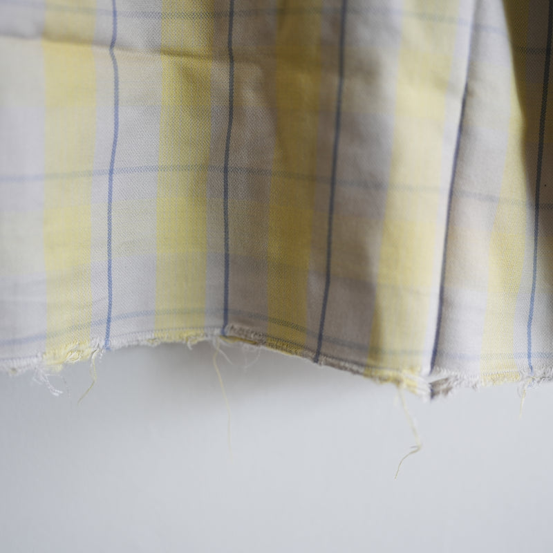 ANCELLM C/R CHECK SHIRT YELLOW