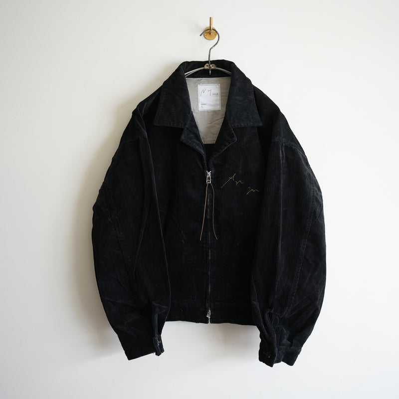 ANCELLM CORDUROY ZIP UP JACKET
