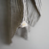 NICENESS DOBBY STRIPE REGULAR COLLAR DRESS SHIRT "CLEMENT"