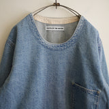 YOUTH OF THE WATER WASHED DENIM PULLOVER JACKET