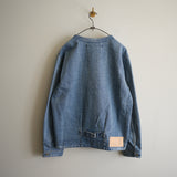YOUTH OF THE WATER WASHED DENIM PULLOVER JACKET
