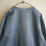 YOUTH OF THE WATER WASHED DENIM PULLOVER JACKET