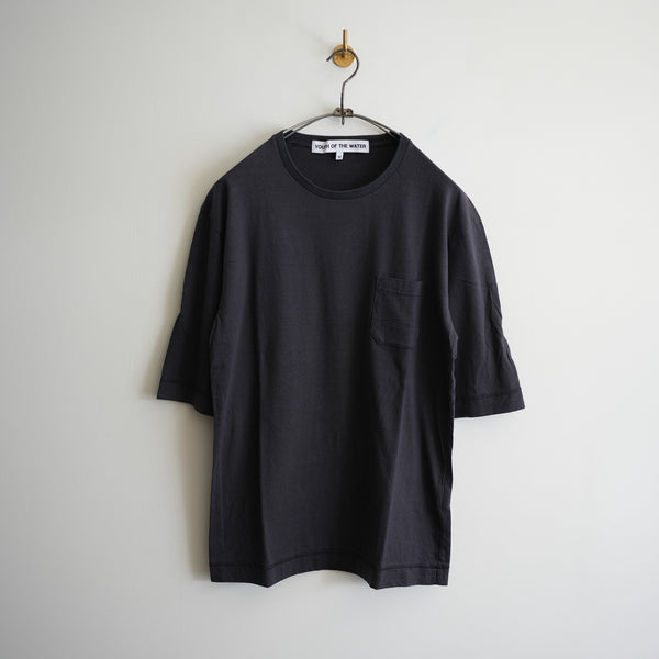 YOUTH OF THE WATER COTTON SILK ROLL UP POCKET TEE