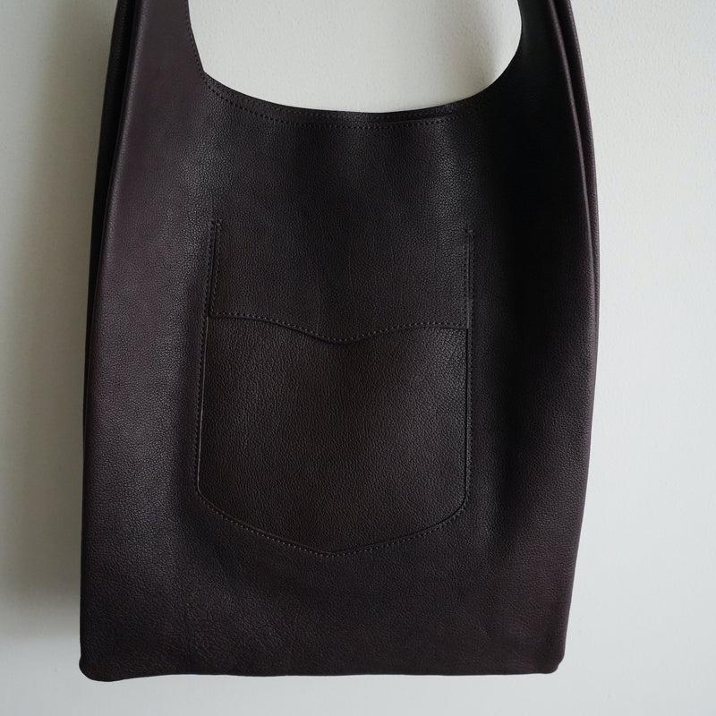 NICENESS Buffalo Leather Shoulder Bag ”LOWE.B-MIDI
