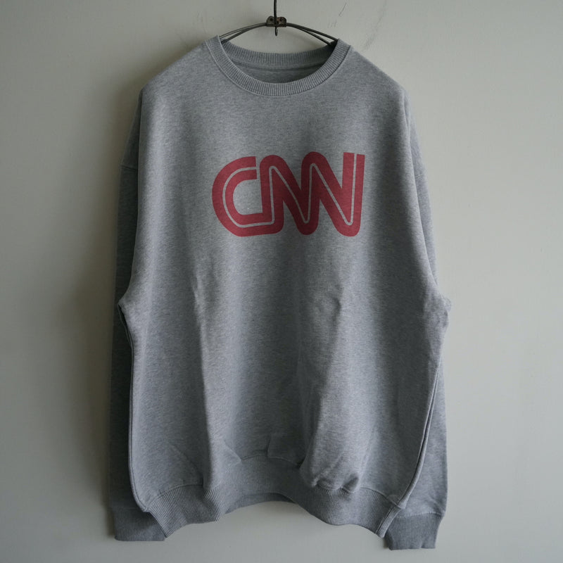 ATELIER AMELOT Logo Print Sweat Shirt ”CNN”