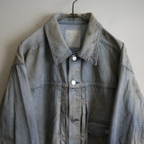 ANCELLM AIGING DENIM JACKET TYPE-01 INDIGO