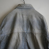 ANCELLM AIGING DENIM JACKET INDIGO