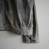 ANCELLM AIGING DENIM JACKET TYPE-01 BLACK