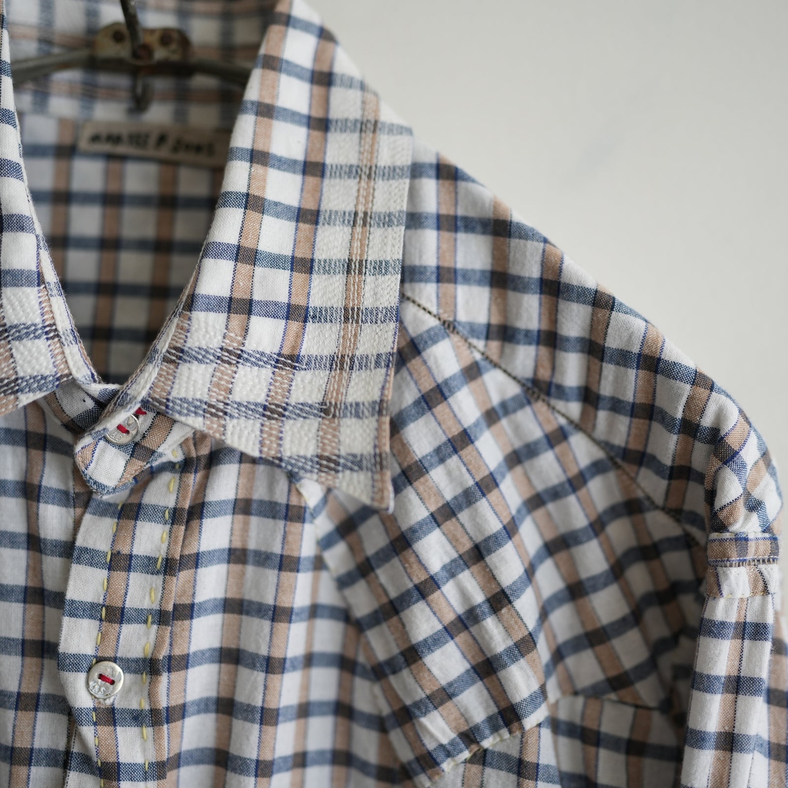 【MAATEE&SONS】 GUPTA KHADI COTTON SHIRTS MAATEE&SONS KHADI COTTON GUPTA WESTERN SHIRT WHITE – RASSEMBLE