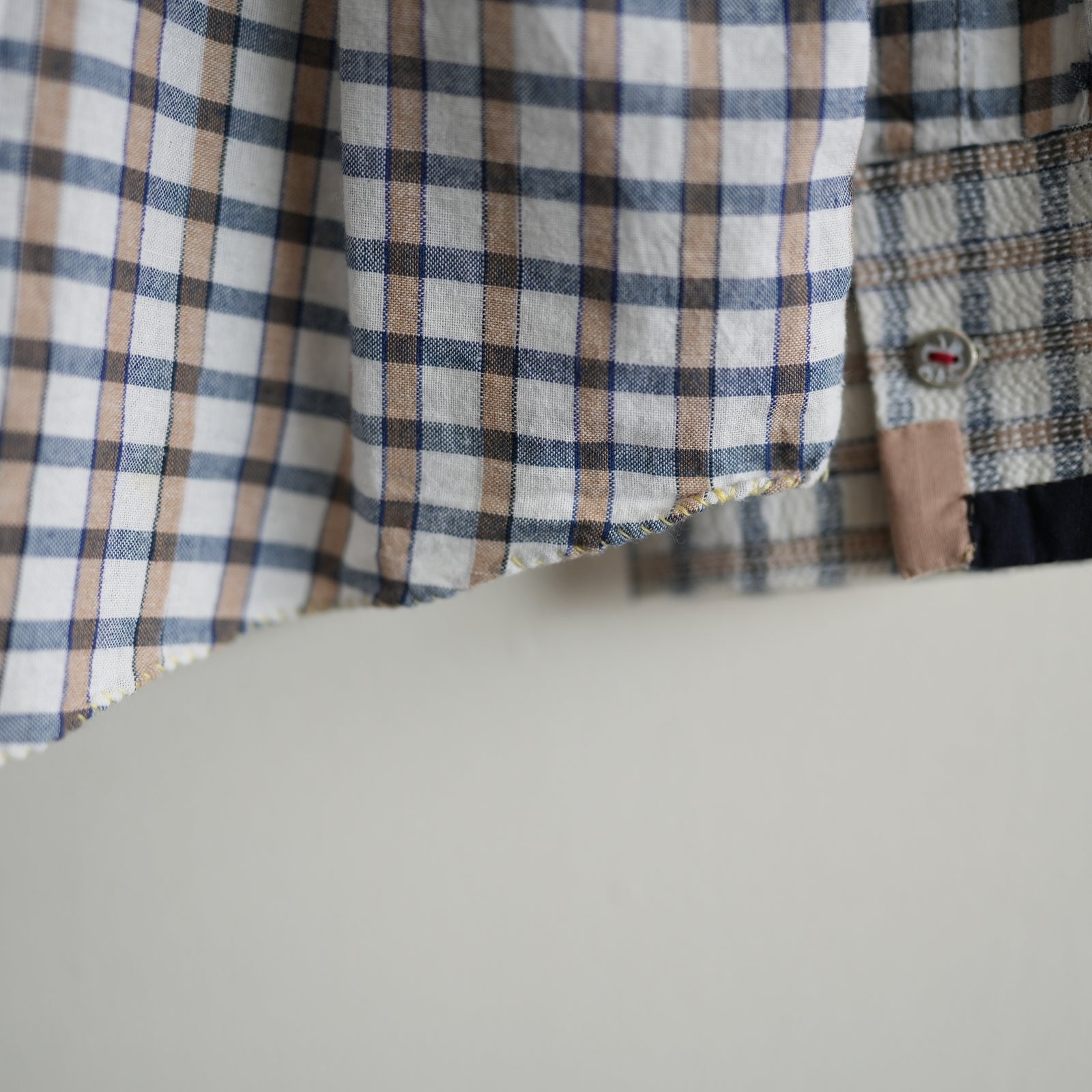 MAATEE&SONS KHADI COTTON GUPTA WESTERN SHIRT WHITE – RASSEMBLE