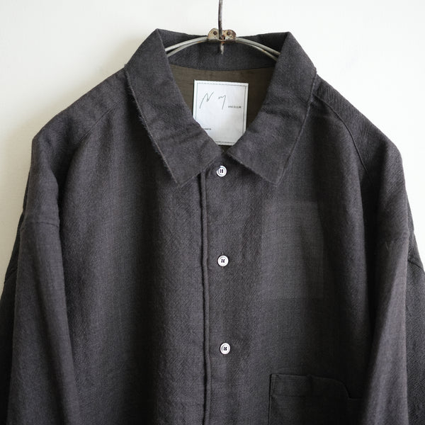 ANCELLM WOOL KERSEY SHIRT