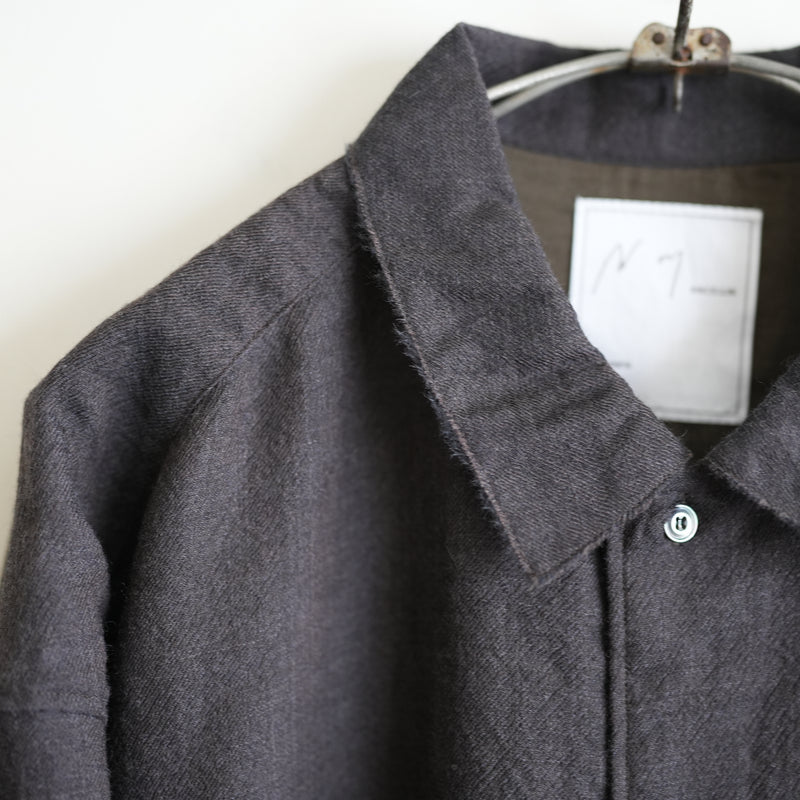 ANCELLM WOOL KERSEY SHIRT
