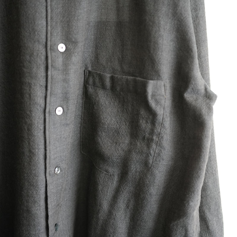 ANCELLM WOOL KERSEY SHIRT